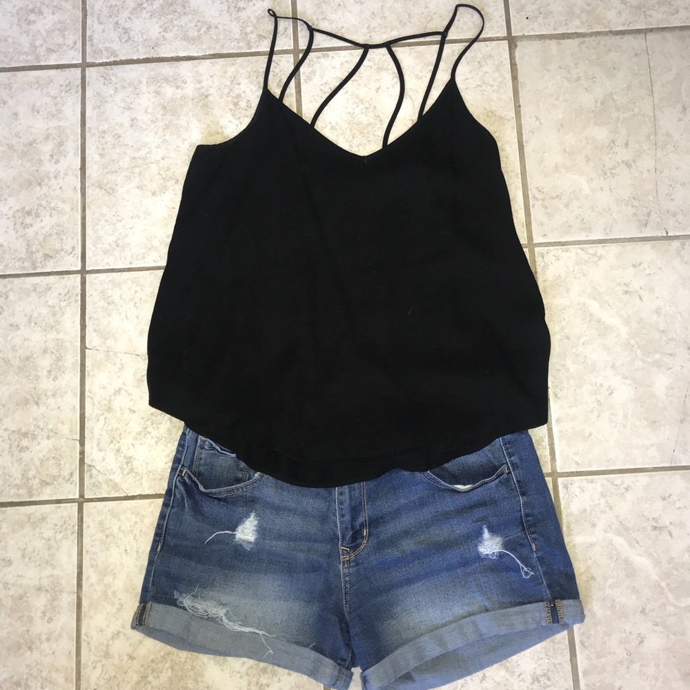 Strappy tank top